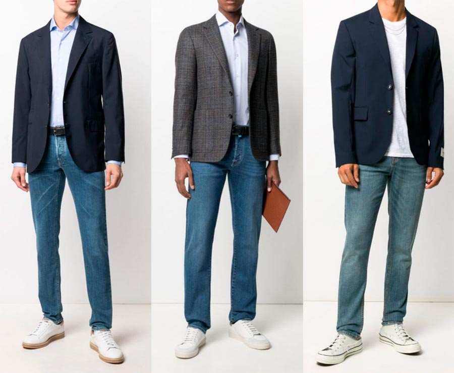 How To Wear a Blazer With Jeans