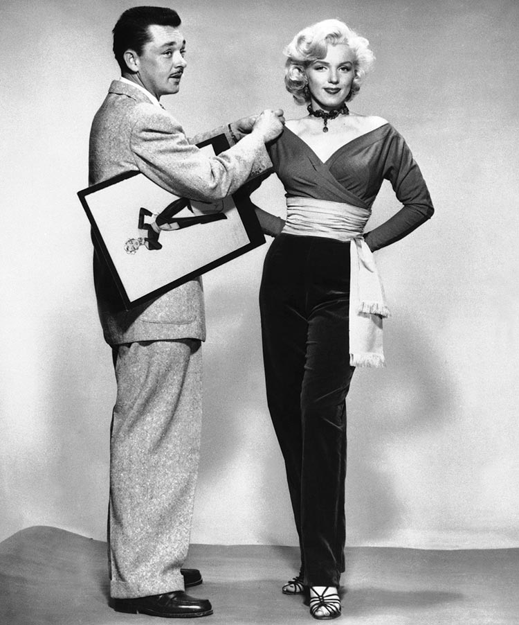 Marilyn Monroe และ William Travilla