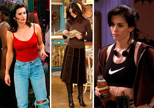 Monica Geller's style: how to dress as the heroine of the series