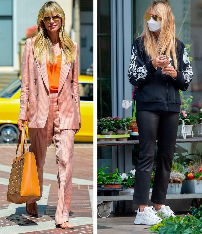 Heidi Klum's clothing style