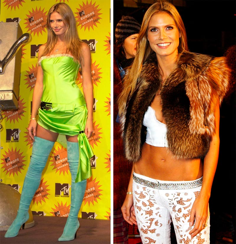 Heidi Klum ในวัยหนุ่มของเขา