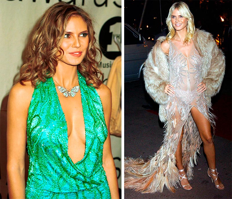 Heidi Klum ในวัยหนุ่มของเขา