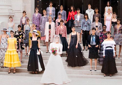 Women's fashion from Chanel fall-winter 2024-2025